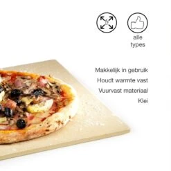 Barbecook BBQ Pizzaplaat - Pizzasteen - Voor Barbecue - Rechthoekig - 43 X 35 Cm 7 Barbecook BBQ Pizzaplaat - Pizzasteen - Voor Barbecue - Rechthoekig - 43 X 35 Cm -Optimaal Barbecue Winkel 1200x1200 600