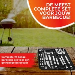 GrillX Barbecue Gereedschap Set - 19-delig - Inclusief Luxe Draagtas - BBQ Accesoires - Gereedschapset 15 GrillX Barbecue Gereedschap Set - 19-delig - Inclusief Luxe Draagtas - BBQ Accesoires - Gereedschapset -Optimaal Barbecue Winkel 1200x1200 641