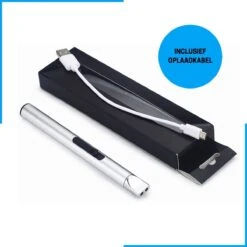 Aansteker Elektrisch - Plasma Aansteker - Aansteker Voor Kaarsen - Oplaadbaar Met USB Kabel - Windproof - SEVEND® -Optimaal Barbecue Winkel 1200x1200 653