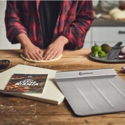 Burnhard Pizzasteen 38 X 30 X 1,5 Cm + Pizzaschep -Optimaal Barbecue Winkel 1200x1200 743