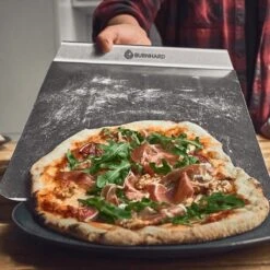 Burnhard Pizzasteen 38 X 30 X 1,5 Cm + Pizzaschep -Optimaal Barbecue Winkel 1200x1200 744