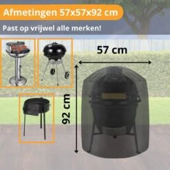 Ronde Waterdichte BBQ Hoes - Barbecue Accessoires - 57 Cm Diameter - 92 Cm Hoog -Optimaal Barbecue Winkel 1200x1200 752