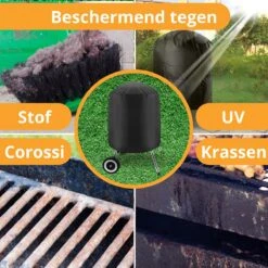 Ronde Waterdichte BBQ Hoes - Barbecue Accessoires - 57 Cm Diameter - 92 Cm Hoog -Optimaal Barbecue Winkel 1200x1200 753