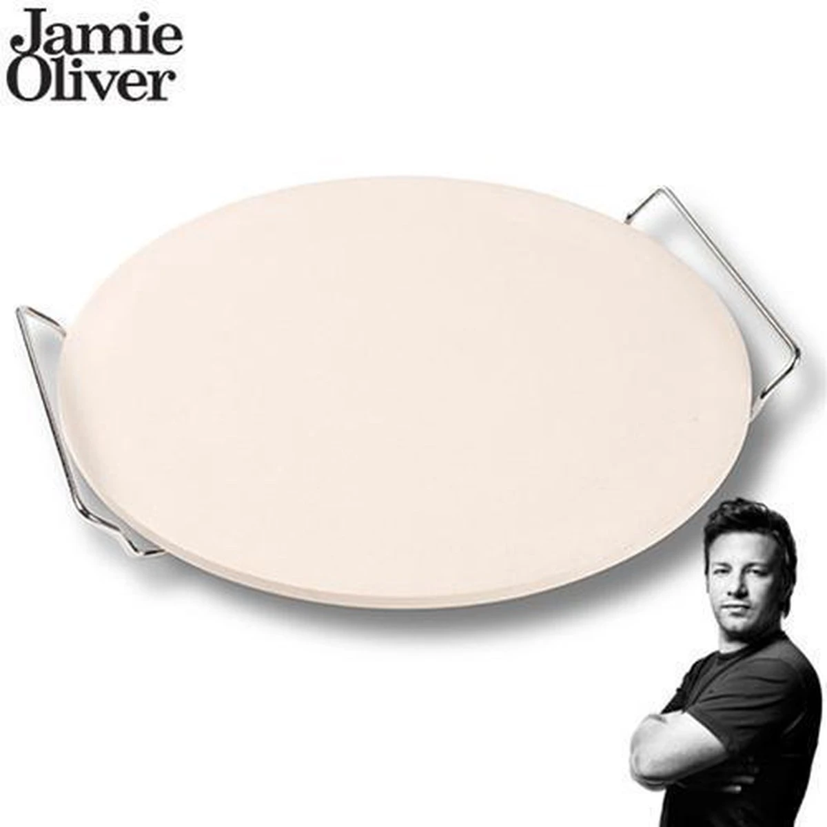 Jamie Oliver Pizzasteen - Ø 33 Cm 4 Jamie Oliver Pizzasteen - Ø 33 Cm - Afbeelding 4