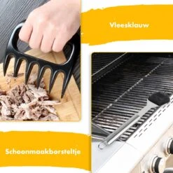 BBQ Accesoires Set Gereedschap Tang Borstel Barbecue Kookgerei - 10 Delig -Optimaal Barbecue Winkel 1200x1200 808