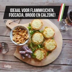 Gadgy Pizzasteen Met Pizzaschep – Cordieriet Voor Knapperige Pizzabodem – Pizzasteen Voor BBQ, Oven Of Kamado - Pizzaspatel - Pizza Set 13 Gadgy Pizzasteen Met Pizzaschep – Cordieriet Voor Knapperige Pizzabodem – Pizzasteen Voor BBQ, Oven Of Kamado - Pizzaspatel - Pizza Set -Optimaal Barbecue Winkel 1200x1200 819