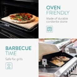 Navaris Pizzasteen XL Voor Oven En Barbecue - Rechthoekige Pizzaplaat 38 X 30 Cm - Inclusief Pizzaschep Met Extra Lang Handvat En Receptenboek 11 Navaris Pizzasteen XL Voor Oven En Barbecue - Rechthoekige Pizzaplaat 38 X 30 Cm - Inclusief Pizzaschep Met Extra Lang Handvat En Receptenboek -Optimaal Barbecue Winkel 1200x1200 865