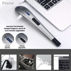 Oplaadbare Lange Elektrische Aansteker - Zilver - Duurzame Plasma Aansteker - Inclusief Cadeauverpakking - BBQ - Kaarsen -Optimaal Barbecue Winkel 1200x1200 871