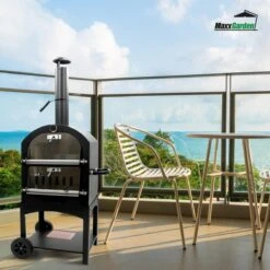 MaxxGarden Pizza Oven - Smoker Barbecue Op Hout, Houtskool Of Pellets - 45 X 65 X 158cm -Optimaal Barbecue Winkel 1200x1200 88