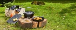 EL Fuego Dutch Oven Set Gietijzer 7-delig -Optimaal Barbecue Winkel 1200x482