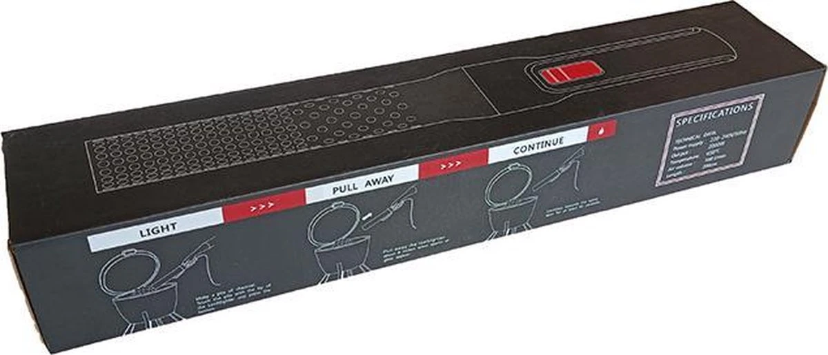 Elektrische BBQ - Looftlighter Alternatief - Grill Aansteker - Houtskool En Briketten Aansteken Zonder De Smaak Van Jouw Gerechten Aan Te Tasten Door Gebruik Van Chemische Aanmaakblokjes! 2 Elektrische BBQ - Looftlighter Alternatief - Grill Aansteker - Houtskool En Briketten Aansteken Zonder De Smaak Van Jouw Gerechten Aan Te Tasten Door Gebruik Van Chemische Aanmaakblokjes! - Afbeelding 2