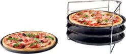 Pizza - Pizzarek - Pizza Oven - Zenker - Pizzabakset - 5 Delige Set Voor 4 Pizza's - Ø 28,5 Cm - Antiaanbaklaag Van ILAG® - Pizzaplaat - Pizza 7 Pizza - Pizzarek - Pizza Oven - Zenker - Pizzabakset - 5 Delige Set Voor 4 Pizza's - Ø 28,5 Cm - Antiaanbaklaag Van ILAG® - Pizzaplaat - Pizza -Optimaal Barbecue Winkel 1200x519