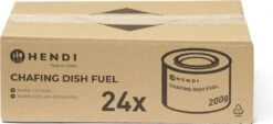 Hendi Brandpasta Voor Chafing Dish - Brandgel 200g - ( 24 Stuks ) -Optimaal Barbecue Winkel 1200x548