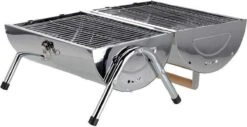 BBQ Collection Houtskoolbarbecue - Cilinder - Chroom -Optimaal Barbecue Winkel 1200x619