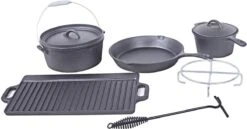 EL Fuego Dutch Oven Set Gietijzer 7-delig -Optimaal Barbecue Winkel 1200x628