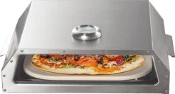 Bighorn Pizzaoven Met Pizzasteen Voor Barbecue - Grilloven - Draagbare - Edelstaal -Optimaal Barbecue Winkel 1200x648