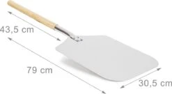 Relaxdays Pizzaschep - Vierkant - Metaal -Optimaal Barbecue Winkel 1200x654