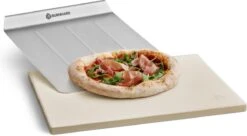 Burnhard Pizzasteen 38 X 30 X 1,5 Cm + Pizzaschep -Optimaal Barbecue Winkel 1200x662