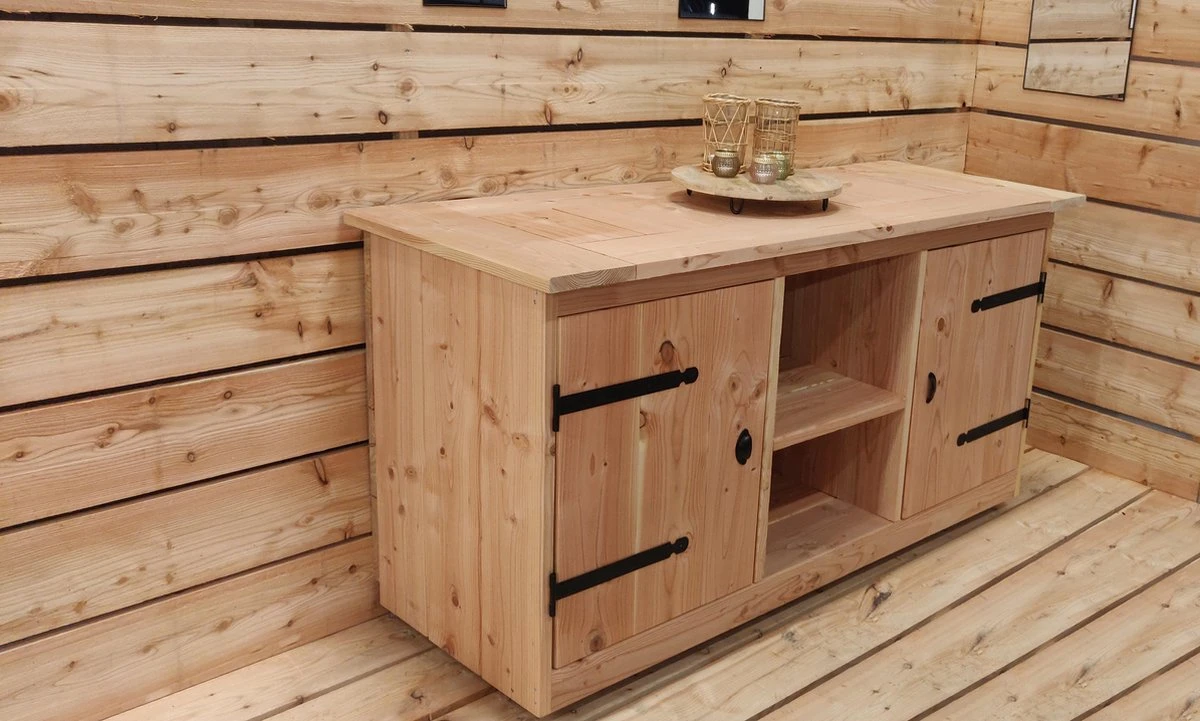 Buitenkeukendeal.nl - Buitenkeuken - Aberdeen - Buitenkeuken - Douglas - Hout - Geschaafd 3 Buitenkeukendeal.nl - Buitenkeuken - Aberdeen - Buitenkeuken - Douglas - Hout - Geschaafd - Afbeelding 3