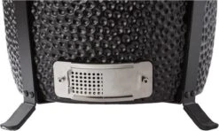 Patton Kamado 15" - Tafel Model - Keramische Barbecue - Premium Black - Medium - Compleet - Mat Zwart -Optimaal Barbecue Winkel 1200x721