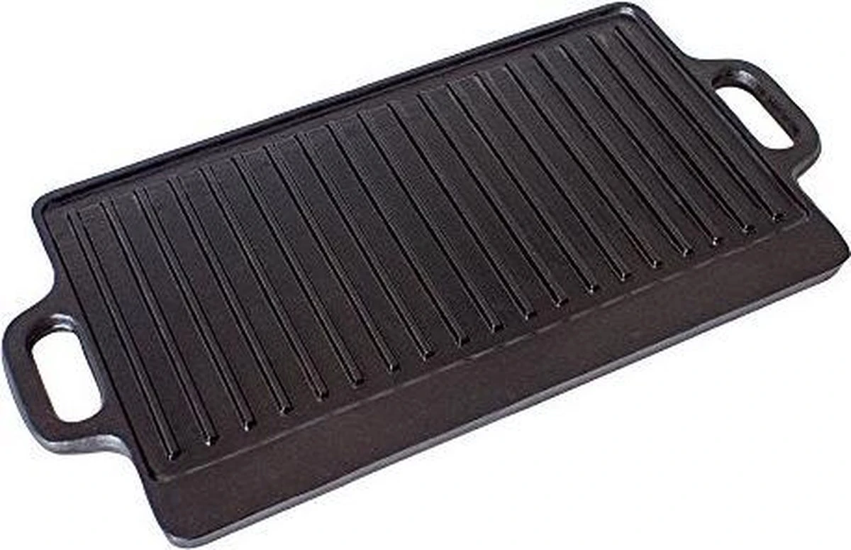 BIG-BBQ Grillplaat / Bakplaat 50X23 Gietijzer 2 BIG-BBQ Grillplaat / Bakplaat 50X23 Gietijzer - Afbeelding 2