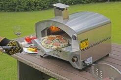 Bighorn Outdoor Edelstaal Gas Pizza Oven - Draagbare Gas Barbecue - Edelstaal -Model SRGG20001 -Optimaal Barbecue Winkel 1200x799 10