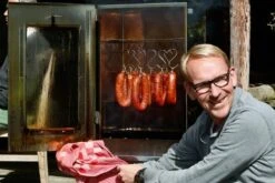 2-L Home & Garden XL Rookoven - RVS - 80x40x28 Cm - 3 Etages -Optimaal Barbecue Winkel 1200x800 44