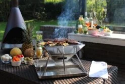 United Entertainment - Opvouwbare Houtskoolbarbecue - RVS - Met Koffer En Draagtas 13 United Entertainment - Opvouwbare Houtskoolbarbecue - RVS - Met Koffer En Draagtas -Optimaal Barbecue Winkel 1200x800 9