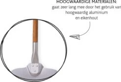 Boska Pizzaschep Barbecue - Kort Handvat - Stabiel - Aluminium - Eikenhout - BBQ Accessoires 25 Boska Pizzaschep Barbecue - Kort Handvat - Stabiel - Aluminium - Eikenhout - BBQ Accessoires -Optimaal Barbecue Winkel 1200x811