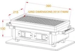 YAKINIKU Rechthoekige Shichirin | Konro- & Yakitori Grill 28 YAKINIKU Rechthoekige Shichirin | Konro- & Yakitori Grill -Optimaal Barbecue Winkel 1200x821