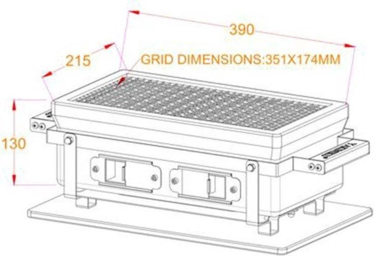 YAKINIKU Rechthoekige Shichirin | Konro- & Yakitori Grill 9 YAKINIKU Rechthoekige Shichirin | Konro- & Yakitori Grill - Afbeelding 9