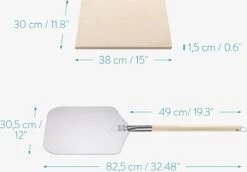 Navaris Pizzasteen XL Voor Oven En Barbecue - Rechthoekige Pizzaplaat 38 X 30 Cm - Inclusief Pizzaschep Met Extra Lang Handvat En Receptenboek 9 Navaris Pizzasteen XL Voor Oven En Barbecue - Rechthoekige Pizzaplaat 38 X 30 Cm - Inclusief Pizzaschep Met Extra Lang Handvat En Receptenboek -Optimaal Barbecue Winkel 1200x834 1