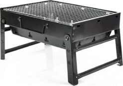 Merkloos Decopatent® Portable Houtskool BBQ - Barbecue - Inklapbaar - Barbecue Houtskool - Tafel Grill - Camping - Strand - Festival - Park -Optimaal Barbecue Winkel 1200x840