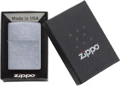 Aansteker Zippo Street Chrome -Optimaal Barbecue Winkel 1200x867