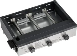 Bighorn Plancha Grill - Gasbarbecue – Tabletop – Draagbaar – 3 Branders -Optimaal Barbecue Winkel 1200x884