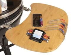 Patton - Kamado 21" - Premium Black - Keramische Barbecue - Incl. Bluetooth Kerntemperatuurmeter - LED Verlichting - Large - Compleet - Zwart -Optimaal Barbecue Winkel 1200x900 15