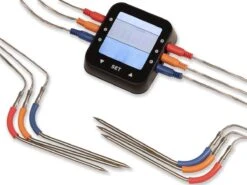 Patton - Kamado 21" - Premium Black - Keramische Barbecue - Incl. Bluetooth Kerntemperatuurmeter - LED Verlichting - Large - Compleet - Zwart -Optimaal Barbecue Winkel 1200x900 16