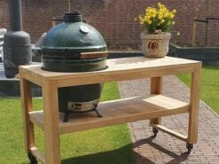 BBQ Tafel - Geschikt Voor Big Green Large/Bastard Large/Bastard Large Urban/Yakiniku 19 Inch/Monolith Large - Eikenhout - 87 Cm 6 BBQ Tafel - Geschikt Voor Big Green Large/Bastard Large/Bastard Large Urban/Yakiniku 19 Inch/Monolith Large - Eikenhout - 87 Cm -Optimaal Barbecue Winkel 1200x900 2