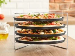 Pizza - Pizzarek - Pizza Oven - Zenker - Pizzabakset - 5 Delige Set Voor 4 Pizza's - Ø 28,5 Cm - Antiaanbaklaag Van ILAG® - Pizzaplaat - Pizza 9 Pizza - Pizzarek - Pizza Oven - Zenker - Pizzabakset - 5 Delige Set Voor 4 Pizza's - Ø 28,5 Cm - Antiaanbaklaag Van ILAG® - Pizzaplaat - Pizza -Optimaal Barbecue Winkel 1200x900 49