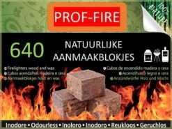 PROF-FIRE - 640 Aanmaakblokjes Bruin- Voordeelbox - Ecologisch - Milieuvriendelijk - CO2 Neutraal - Fire-Up Kwaliteit 5 PROF-FIRE - 640 Aanmaakblokjes Bruin- Voordeelbox - Ecologisch - Milieuvriendelijk - CO2 Neutraal - Fire-Up Kwaliteit -Optimaal Barbecue Winkel 1200x900 50