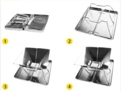 United Entertainment - Opvouwbare Houtskoolbarbecue - RVS - Met Koffer En Draagtas 20 United Entertainment - Opvouwbare Houtskoolbarbecue - RVS - Met Koffer En Draagtas -Optimaal Barbecue Winkel 1200x900 9