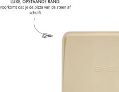 Boska Pizzasteen Deluxe Rechthoek - Voor De Oven - Knapperige Pizza's - 40x32 Cm - BBQ Accessoires -Optimaal Barbecue Winkel 1200x921 1