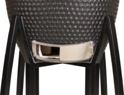 Patton - Kamado 21" - Premium Black - Keramische Barbecue - Incl. Bluetooth Kerntemperatuurmeter - LED Verlichting - Large - Compleet - Zwart -Optimaal Barbecue Winkel 1200x923