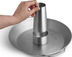 Burnhard Kiphouder - Chicken Roaster - RVS - 30,5 X 3,9 Cm -Optimaal Barbecue Winkel 1200x946