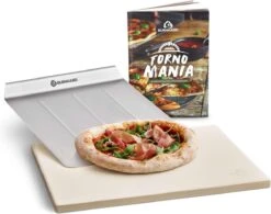 Burnhard Pizzasteen 38 X 30 X 1,5 Cm + Pizzaschep -Optimaal Barbecue Winkel 1200x949 1