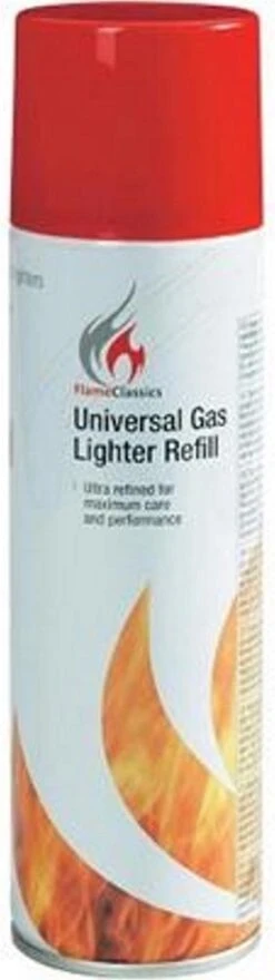 Butaan Gasfles / Aansteker Navulgas - 250 Ml -Optimaal Barbecue Winkel 337x1200