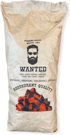 Freezing Coals - Eiken / Berken / Haagbeuk Met 5% Appel En Peren Houtskool - Houtskool - Zak à 10 Kg