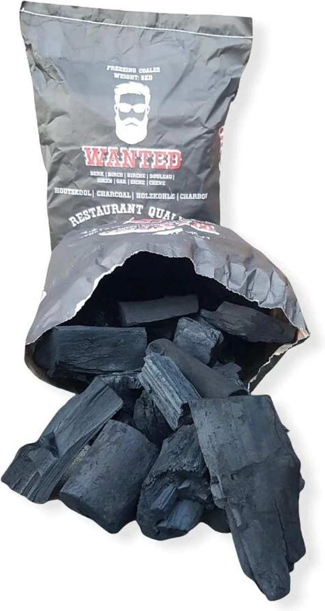 Freezing Coals - Eiken / Berken / Haagbeuk Met 5% Appel En Peren Houtskool - Houtskool - Zak à 5 Kg 2 Freezing Coals - Eiken / Berken / Haagbeuk Met 5% Appel En Peren Houtskool - Houtskool - Zak à 5 Kg - Afbeelding 2