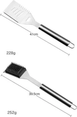 Sens Design BBQ Accesoires - 18 Delig - BBQ Gereedschapset Koffer -Optimaal Barbecue Winkel 788x1200 1