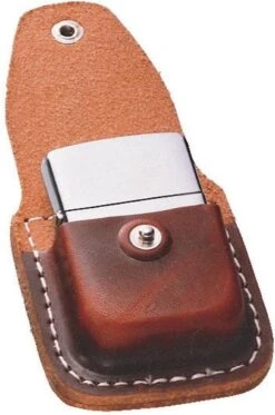 Zippo Pouch Brown With Clip -Optimaal Barbecue Winkel 794x1200